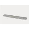 Bar mat con griglia fori tondi in acciaio inox cm 65x11x2