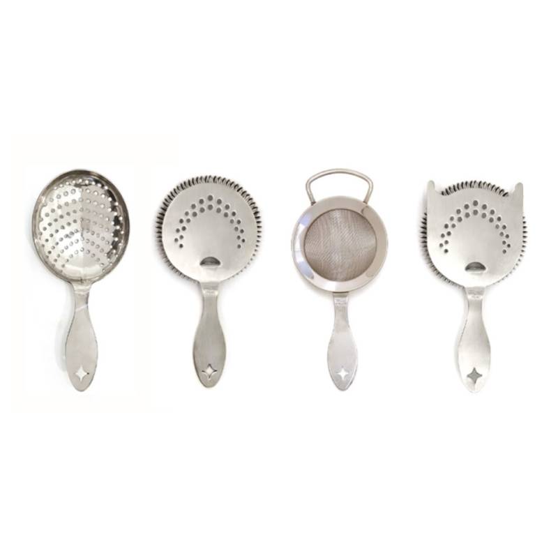 Heritage stainless steel 4 strainer set