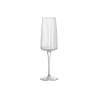 Exclusiva prosecco flute in glass cl 25.5