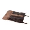 Moeta 5-person brown leather knife bag