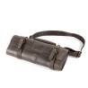 Mojito brown leather barman roll bag