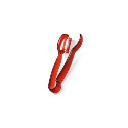 Triangle asparagus peeler in red plastic cm 17.5