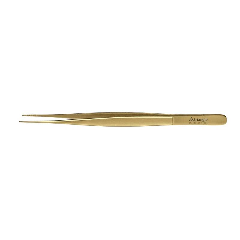 Chef's spring turn Triangle golden stainless steel cm 15.5