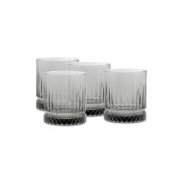 Elysia Pasabahce tumbler in gray glass cl 35.5