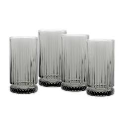 Elysia Pasabahce tumbler in gray glass cl 45.5