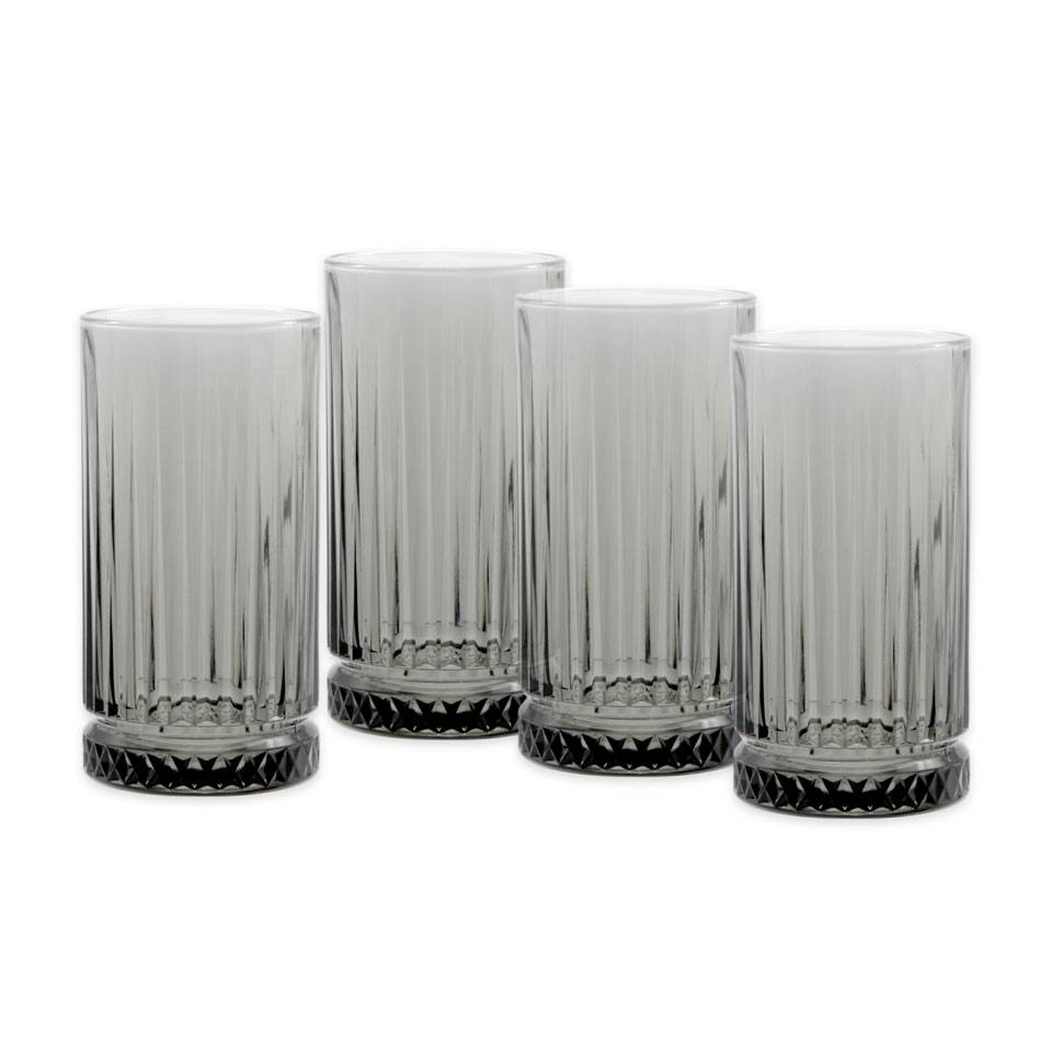 Bicchiere Elysia Pasabahce in vetro grigio cl 45,5