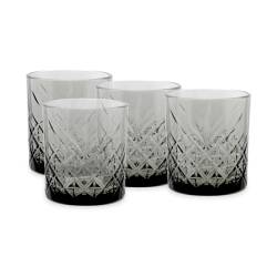 Timeless Pasabahce glass tumbler in gray cl 34.5