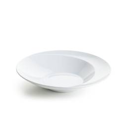 Pasta bowl spirale in porcellana bianca cm 32