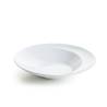 White porcelain spiral pasta bowl cm 32