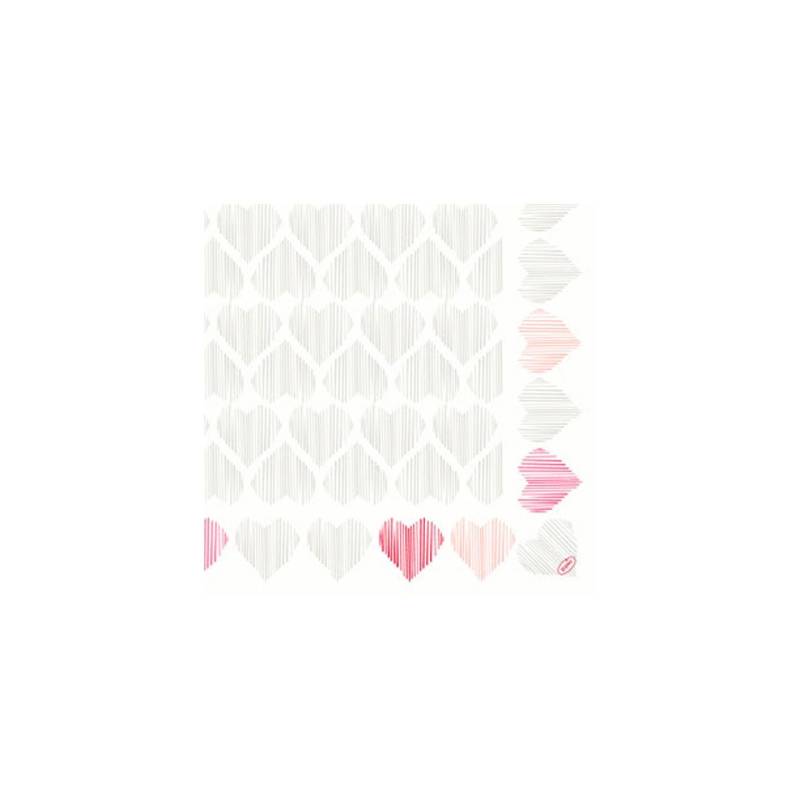 Tovagliolo Amour Bio Dunisoft a fantasia cm 40x40