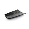 Matt black porcelain Coppo Mini dish 22x15.5 cm