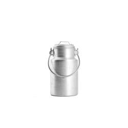 Aluminum milk canister lt 1