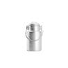 Aluminum milk canister lt 1