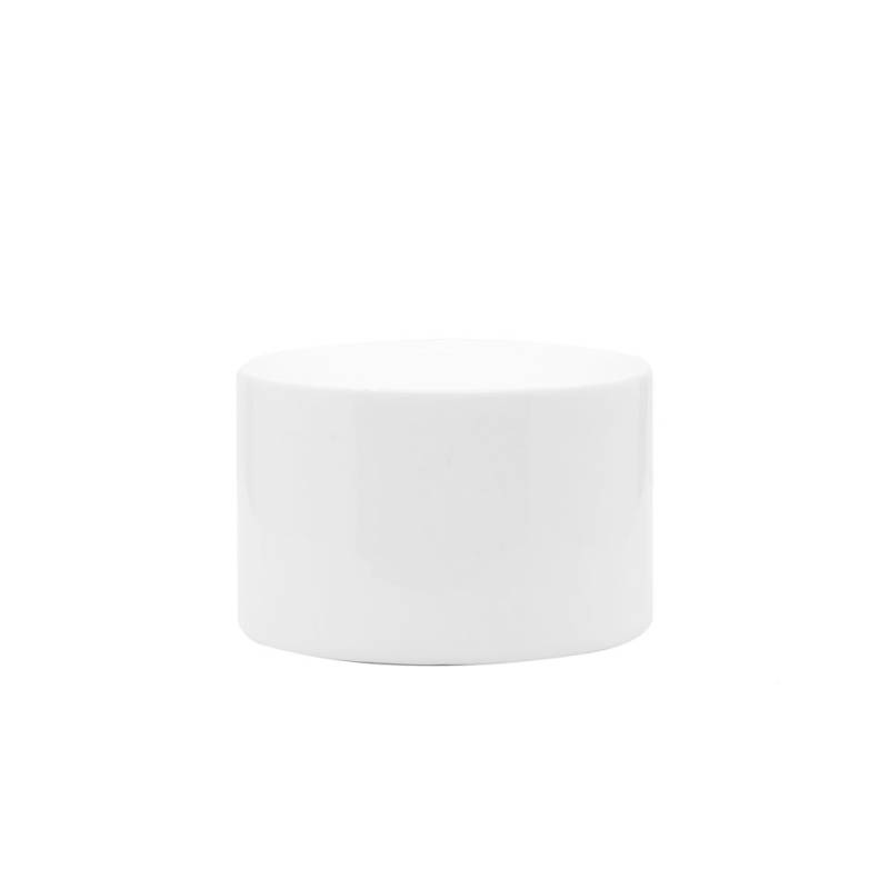 Gourmet white porcelain column riser 10.2x6.6 cm