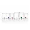 Bilia Saffron handmade glass tumbler with billet cl 44