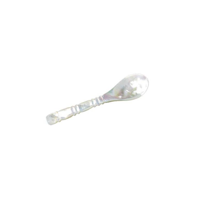 Elegance mother-of-pearl caviar spoon 7.8 cm