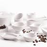 Frutero porcelana blanca cm 8x5,5x2,3