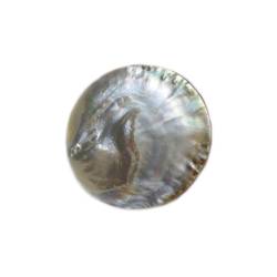 Mother-of-pearl round plate cm 10