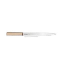 Yanagiba Hexagon stainless steel and wood knife 24 cm