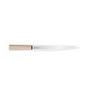 Yanagiba Hexagon stainless steel and wood knife 24 cm