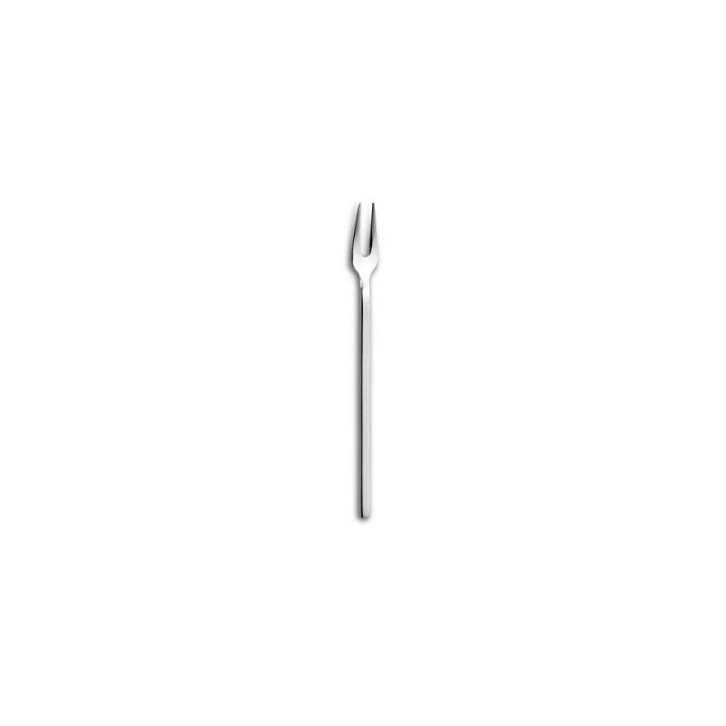 Lab fruit fork 2 tips stainless steel cm 12.4