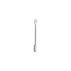 Hors d'oeuvre fork 2 tips Lab stainless steel cm 13.6
