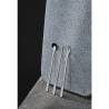 Hors d'oeuvre fork 2 tips Lab stainless steel cm 13.6