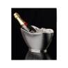 Petite Royal wine bucket in silver polypropylene