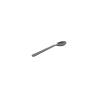 Black polystyrene spoon cm 9.5