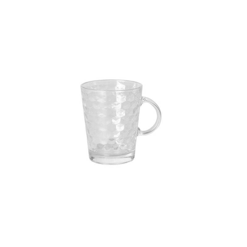 Tazza mug con manico Tea in vetro cl 36