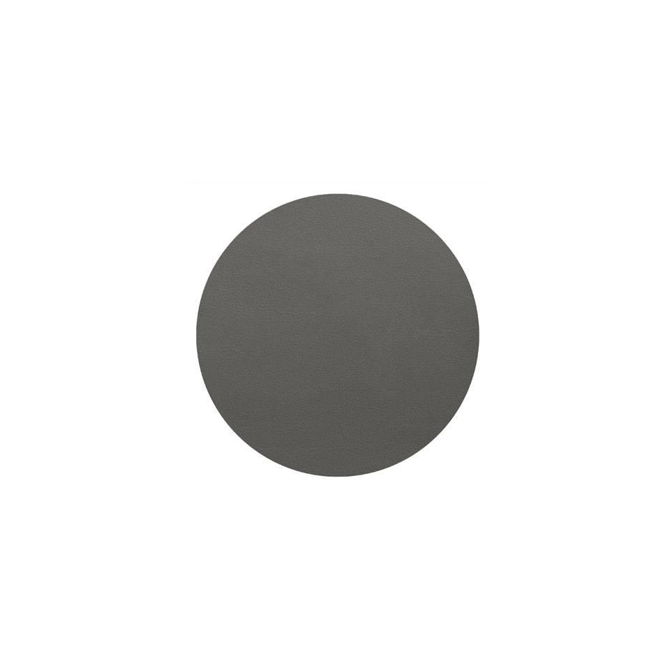 Sottobicchiere tondo Stella in pvc accoppiato grigio chiaro cm 10