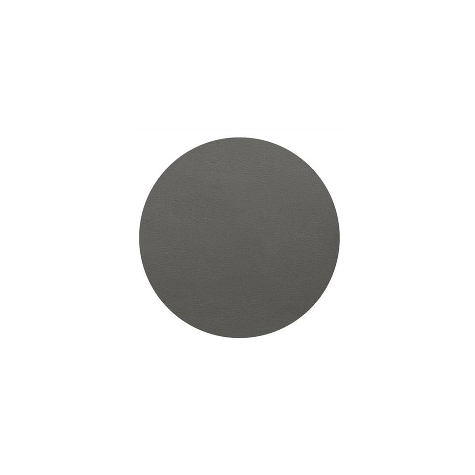 Light gray pvc laminated Star round coaster cm 10