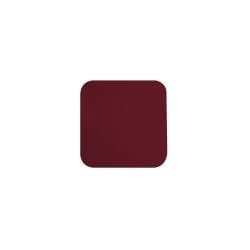 Sottobicchiere quadro Stella in pvc accoppiato rosso cm 10