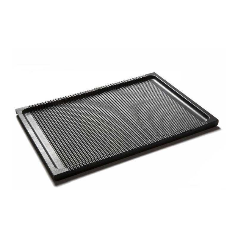 Risolì nonstick aluminum ribbed grill plate 38x26.5 cm