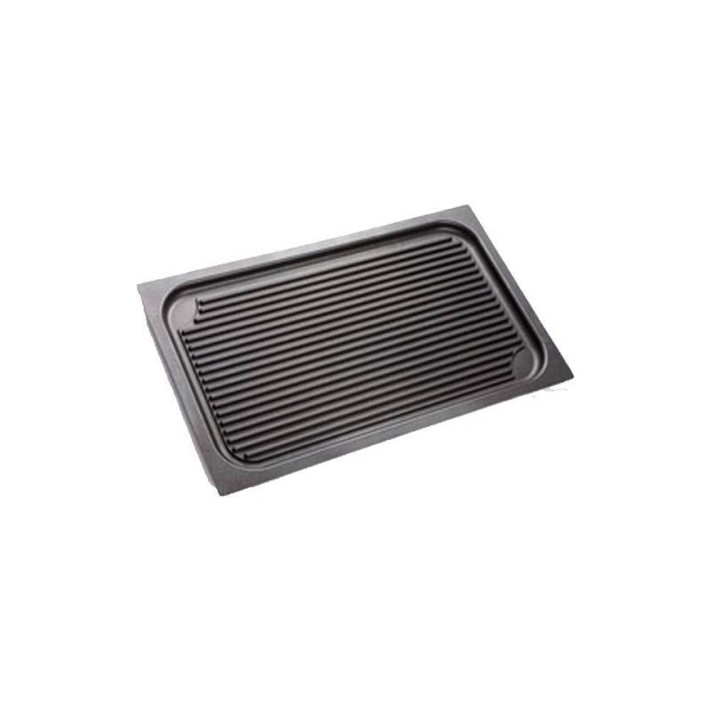 Risolì 1/1 nonstick aluminum gastro grill plate