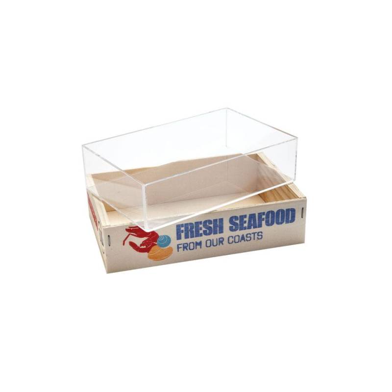 Seafood 100% Chef methacrylate box cm 18x12x5