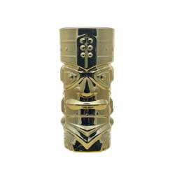 Tiki mug Aloha Gold glass cl 45