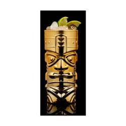 Tiki mug Aloha Gold glass cl 45
