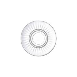 Piatto doppio espresso Barshine in vetro cm 14