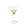 Coppa martini con stecco per olive in vetro soffiato cl 34