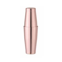 Shaker boston 2 pezzi in acciaio inox ramato cl 60-80