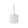 Pelle à pizza carrée en aluminium lisse 30,5 cm avec manche court cm 66