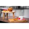Rectangular bamboo tray cm 28x21x2.5