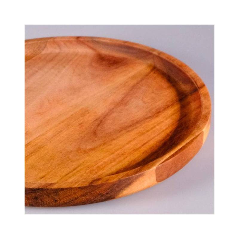 Vassoio tondo Henry in acacia cm 25