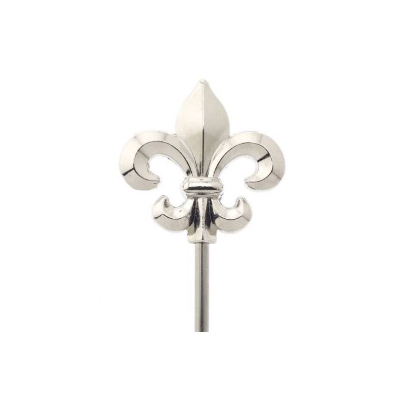 Spiedini cocktail Fleur de Li in acciaio inox cm 11,5