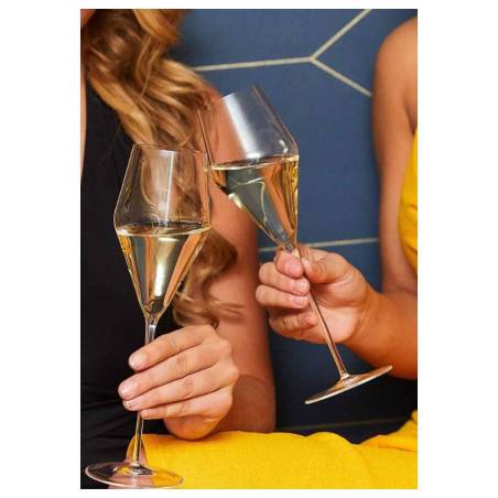 Denk'Art Zalto flûte en verre soufflé cl 26