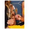 Denk'Art Zalto flûte en verre soufflé cl 26