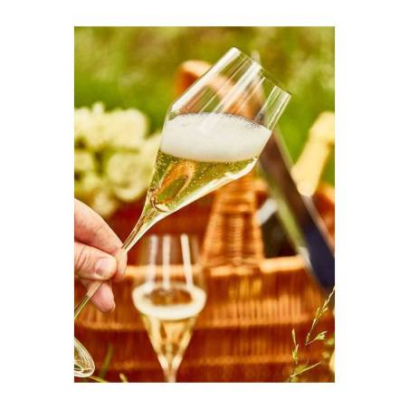 Denk'Art Zalto flûte en verre soufflé cl 26