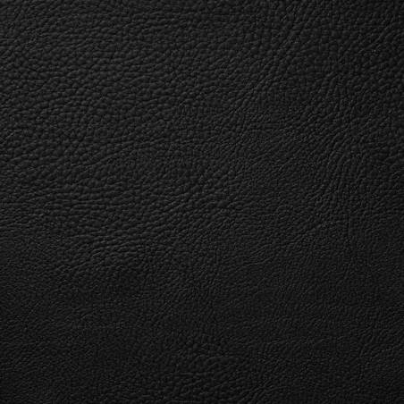 Monaco rectangular placemat in black synthetic leather 30x45 cm