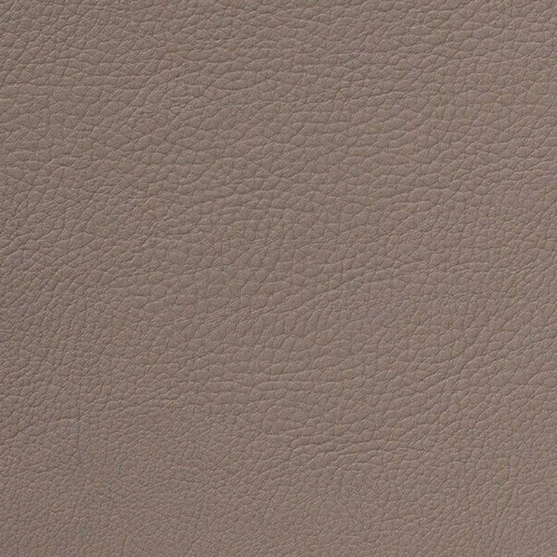 Monaco rectangular placemat in taupe synthetic leather 30x45 cm